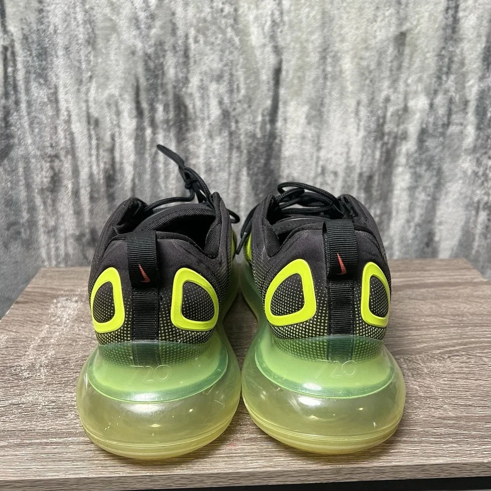 Nike Air Max 720 Neon Collection Volt Green Black Men's Size‎ 11.5 A02924-008